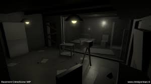 Dance with me (basement scene remix). Wip Unity3d Basement Crimescene Polycount