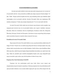 Mustahil bisa berkendara dengan baik kalau emosinya labil, ucap polisi dengan tiga balok. Inventori Pdf
