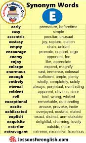 Pin On Synonyms