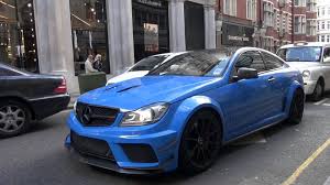 Blue Mercedes C63 Very Loud Blue Mercedes C63 Amg Black W Ipe Exhausts Youtube Mercedes C63 Amg Mercedes C63 Mercedes