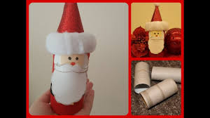 Download Christmas Craft Toilet Paper Roll Santa Claus Toilet Paper Roll Craft Christmas Crafts Crafts Paper Roll Crafts PSD Mockup Templates