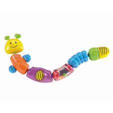 Includes taco toy, lemon and lime clacker and avocado rattle (three pieces total) 4.75'' w x 8'' h x 1'' d; Fisher Price Snap Lock Caterpillar With 6 Activity Beads Walmart Com Walmart Com