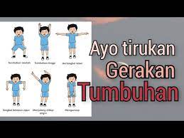 Ayo Menirukan Gerakan Tumbuhan Contoh Gerak Tanaman Youtube
