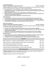 It should work like an elevator pitch: 2 Operations Management Cv Examples Cv Writing Guide Cv Nation