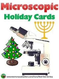 Ngss Labs Christmas Microscope Activity Holiday Labratory High School Biology Middle Life Science Middle School Biology Activity High School Activities