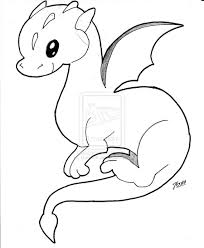 More images for how to draw a baby dragon egg » Drawing Step By Step Easy Cute Dragon Drawing