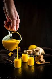 Add a spoonful of turmeric and a pinch of black pepper to activate it. Ginger Turmeric Energy Shot Lemon Keto Low Carb No Carb