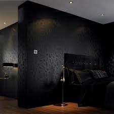 60 Pretty Black Wallpaper Bedroom In 2020 Black Wallpaper Bedroom Luxurious Bedrooms Bedroom Design