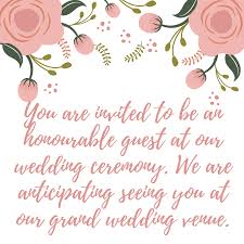 Generating sample marriage invites prior to deciding to force the button is a great way to not merely begin to see the end result. Best Wedding Invitation Sms For Friends Amazing Ones To Use