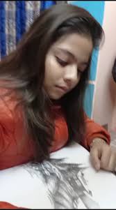 Pencil sketch done by my 13 year old daughter Sabba Rahat.. ,  #myartchallenge, Post 4, #pencilsketch #naturepainting #nightperson