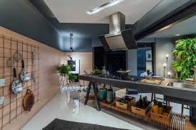kitchen without cabinets and counters