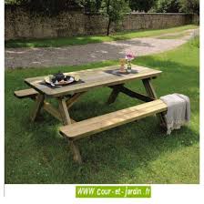 Table jardin ronde et pliante en bois d acacia taylor chaises pliantes bois. Table Pique Nique Bois Jardin Tables Pique Nique Table Picnic Bois