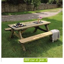 Table jardin ronde et pliante en bois d acacia taylor chaises pliantes bois. Table Pique Nique Bois Jardin Tables Pique Nique Table Picnic Bois