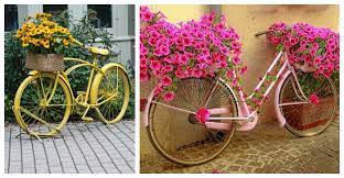 Below is a list of top ten flowering plants you can select for your hanging baskets. 31 Fun And Whimsical Bicycle Planters For Your Garden And Yard