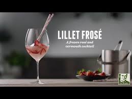 How To Make A Lillet Frose Cocktail Recipes Youtube