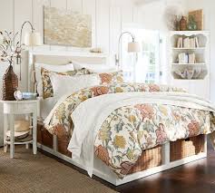 Hummingbird reversible percale duvet cover. Cynthia Palampore Patterned Duvet Cover Sham Pottery Barn