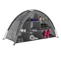 Camping Shoes Storage Organizer Tent 9 Shelf Collapsible Rv Clothes  Organizer