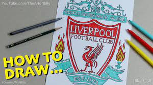 Download transparent liverpool logo png for free on pngkey.com. How To Draw The Liverpool Football Soccer Club Badge For Beginners 2020 Premier League Champions Youtube