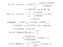 Applied Thermodynamics Psychrometry Ppt Video Online Download