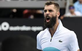 He strings his racquet with luxilon alu power 16l. Due To Conduct Problems Tokyo 2020 Rules Out Tennis Player Benoit Paire Archysport