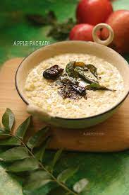 Apple Pachadi Recipe Onam Sadya Pachadi Recipe Cuisine Of Kerala Jinoos Kitchen Recipe Recipes Ingredients Recipes Kerala Food
