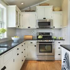 Browse photos of kitchen designs. White Cabinet Dark Countertop Houzz
