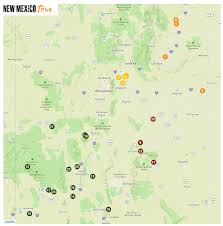 I don't know how far it is from here. Ghost Towns Of New Mexico Trail Map New Mexico True