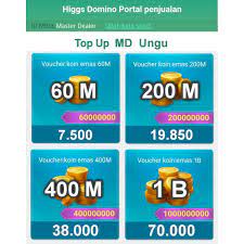 Chip md ungu resmi higgs domino island. Chip Md Ungu 60m 200m 400m Koin Higgs Domino Shopee Indonesia