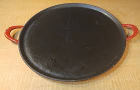 Mario Batali By Dansk Enameled Cast Iron Pizza Pan Griddle 12 Inch Red Enamel Dansk Cast Iron Pizza Pan Cast Iron Pizza Pan Pizza