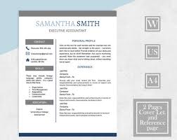 resume template word modern