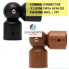 Beliau menggunakan rod langsir ikea yang ubah untuk menjadi penyidai baju. Corner Connector Sudut Penyambung Rod Joiner Tingkap L Shape Curtain Wooden Rod Shopee Malaysia