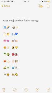 Here's an example from @thyrahshoppe. Emoji Combos Cute Instagram Captions Instagram Emoji Instagram Quotes