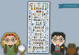 Check spelling or type a new query. Harry Potter Giant Version 5 Parts Digital Cross Stitch Pattern