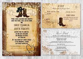 5 out of 5 stars. Amazon Com Western Rustic Wedding Invitations With Matching Card Set Of 30 Handmade