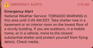 Has more tornadoes than anywhere else on earth, but their sudden twists and turns still make them mysterious and mesmerizing. Tornado Warning In N J Buzzed On Phones At 3 A M But Not Everyone In The Same Area Got It Why Nj Com