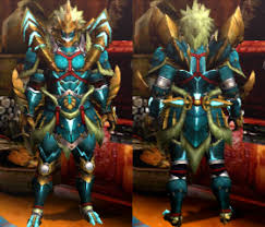 Zinogre X Mh4u Male Epeiste Cosplay Monster Hunter Manga Cosplay