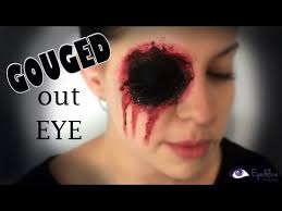 gouged eye makeup tutorial