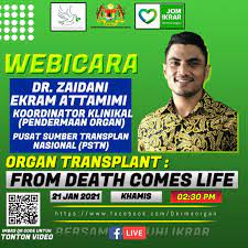 Satu ikrar sejuta harapan pusat sumber transplan nasional. Facebook