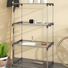 Metal kitchen shelves w \/ wheels up membership cost. Storage Shelves Shelving Units Wayfair