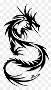 The fierce look on the dragon's face contrasts beautifully with the pretty blooming flowers, giving a feminine touch to the design. Simple Japanese Dragon Tattoo Designs Drawing Tutorial Easy
