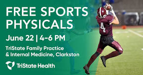 FREE Sports Physicals