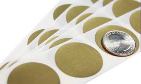 Download our free label templates. 1 25 Gold Scratch Off Stickers Circle Sticker Labels