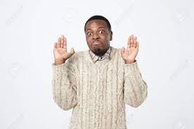 Maybe you would like to learn more about one of these? Uncertain Young African Man Shrugs Hand Portrait Of Confused Stock Photo Picture And Royalty Free Image Image 111170446
