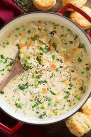 This easy homemade chicken noodle soup recipe is healthy, satisfying, and tastes incredible. Chicken Pot Pie Soup Cooking Classy