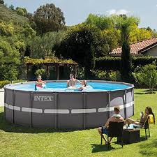 Maybe you would like to learn more about one of these? Intex 18 X 52 Round Ultra Frame Pool W 2 100gph Sand Filter Pump Debris Cover Ground Cloth Ladder Setup Dvd
