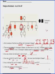 If it is darkened he has hemophilia; Pedigree Worksheet Ap Biology Pedigree Analysis Ap Bio