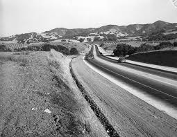 Holt Garvey Highway Looking Towards Kellogg Hill From Near Covina 1938 California History San Gabriel Valley Covina