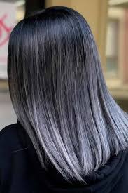 Brush dry hair out really well. 15 Try Grey Ombre Hair This Season Lovehairstyles Com