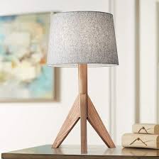 Eden Natural Ash Wood Tripod Table Lamp 12r49 Lamps Plus In 2020 Tripod Table Lamp Tripod Table Table Lamp Wood