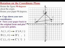 I will use images to hopefully make what i mean more clear as we go along. Pract Rotation Of 90 Degrees About The Origin Youtube